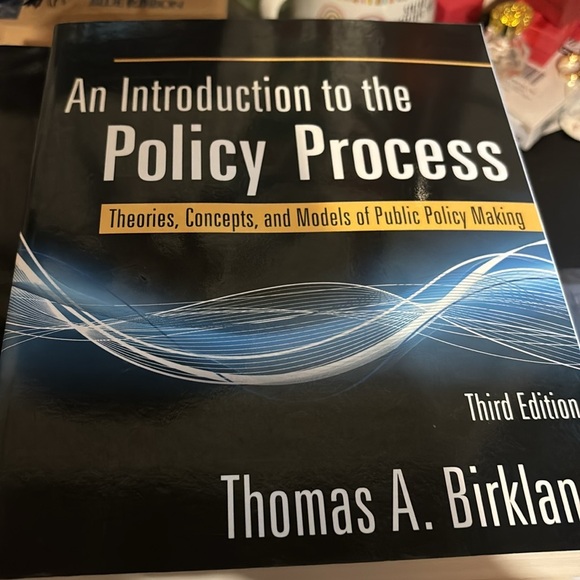 An Introduction to the Policy Process:Theories, Concepts, and Policy Making, 3rd - Picture 3 of 3
